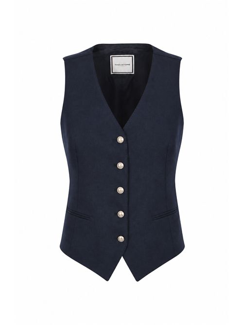 Gilet Gracie in lino Tagliatore | GRACIE 340021 EB807387